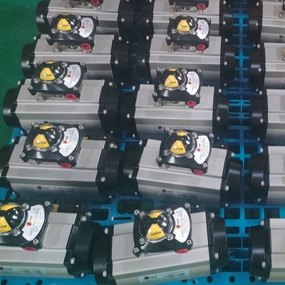 パイプラインバルブの気圧アクチュエータ 双作用海上制御モード ピニオンアクチュエータ 316SS 304SS 材料で製造