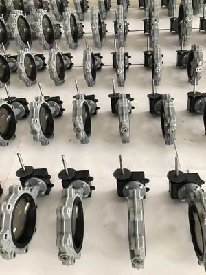 アルミニウム青銅ディスク付き150lbラグ型バタフライバルブ