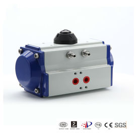 ISO5211/DIN3337標準的な空気のラック・ピニオンのアクチュエーターきれいな乾いた空気媒体