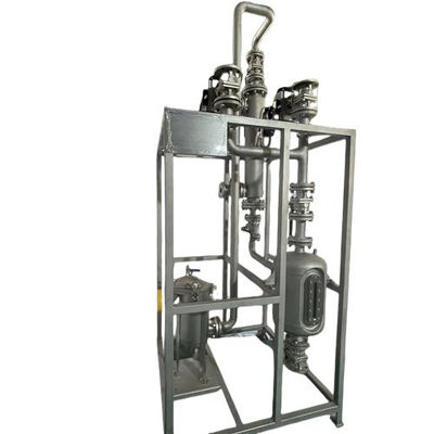 スキッド搭載装置 浮遊ボールバルブと直通型工業用