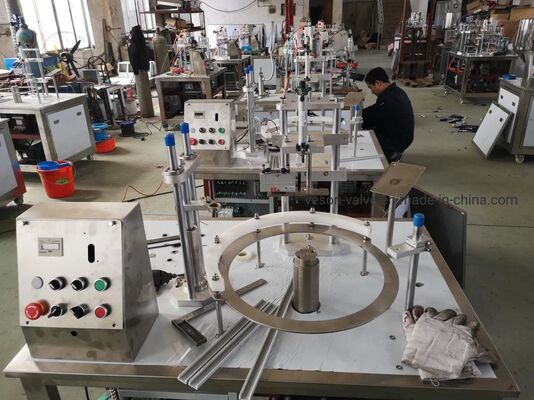 Full-Automatic Horizontal Filling Machine with Multi-Head Filling Valve, Pneumatic Lifting, and PLC Control for Glass Glue, Silicone Glue, and Sealing Glue