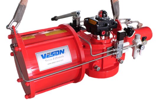 電気発電所用 830 71753nm トークを備えた双作用のスプリング・リターン・クォーター・ターン・スコッチ・ヨーク 肺動動動器