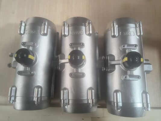 316L Stainless Steel Quarter-Turn Pneumatic Actuator for Ball & Butterfly Valves | Double Acting & Spring Return