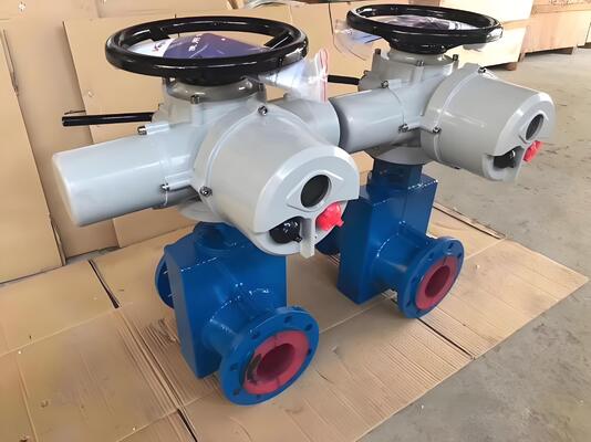 長寿命化を実現するフルボア電動ピンチバルブ製品ソリューション 化学スラリー処理向け