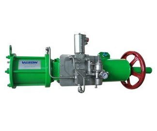 四分の一回転/Singleの発電所の精製所のための代理のスコットランドのヨークの空気アクチュエーター