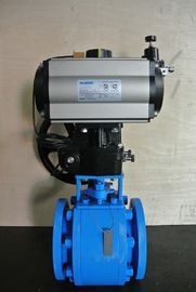 PN10陶磁器の球弁DN25の空気の空気制御弁